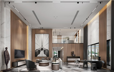 君蘭別墅墻面裝飾效果圖