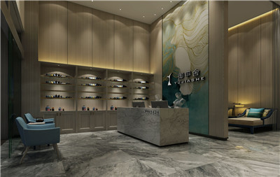  容桂美甲店新中式設(shè)計(jì)案例