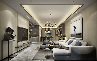 番禺碧桂園樣板房家裝效果圖