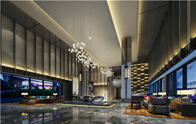 精品酒店基調(diào)灰色裝修效果圖 