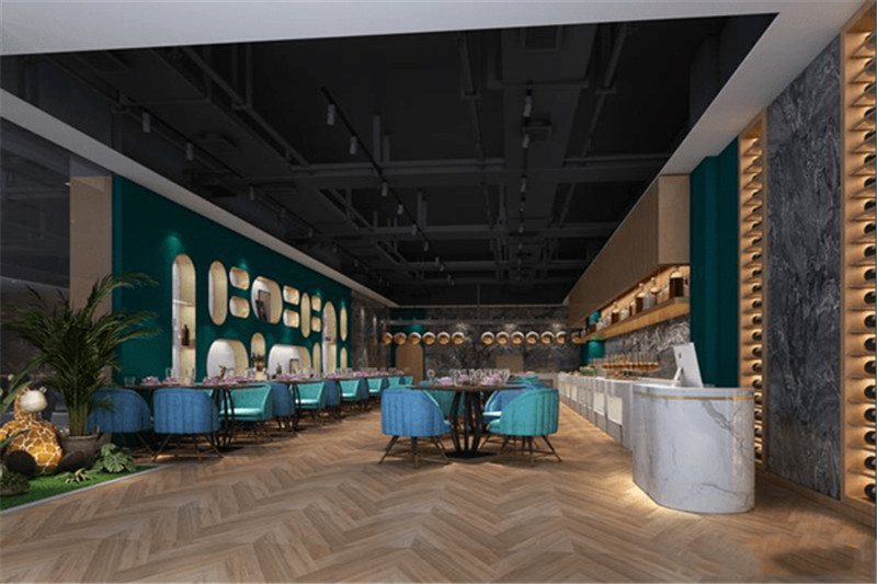 漫足已沐足生活館會所輕奢設(shè)計案例 (7)