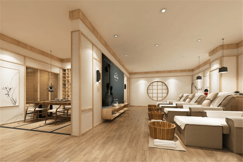 漫足已沐足生活館會所輕奢設(shè)計案例-(9)