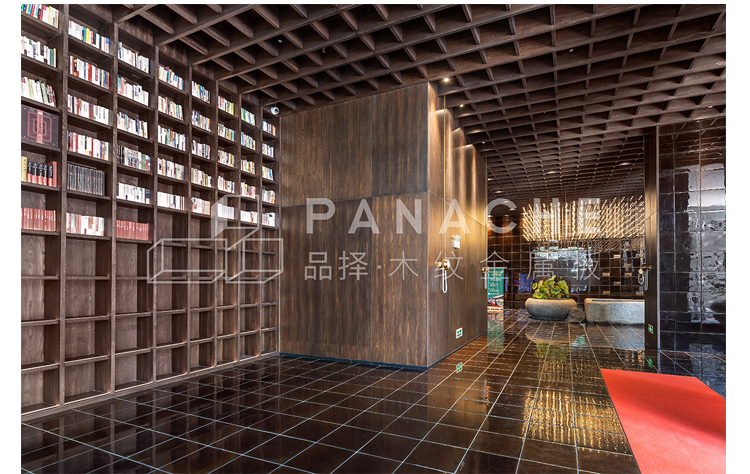 萬(wàn)怡新華酒店金屬木飾面