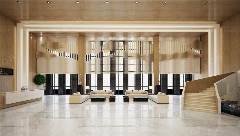 原木色辦公室裝修方案 (6)