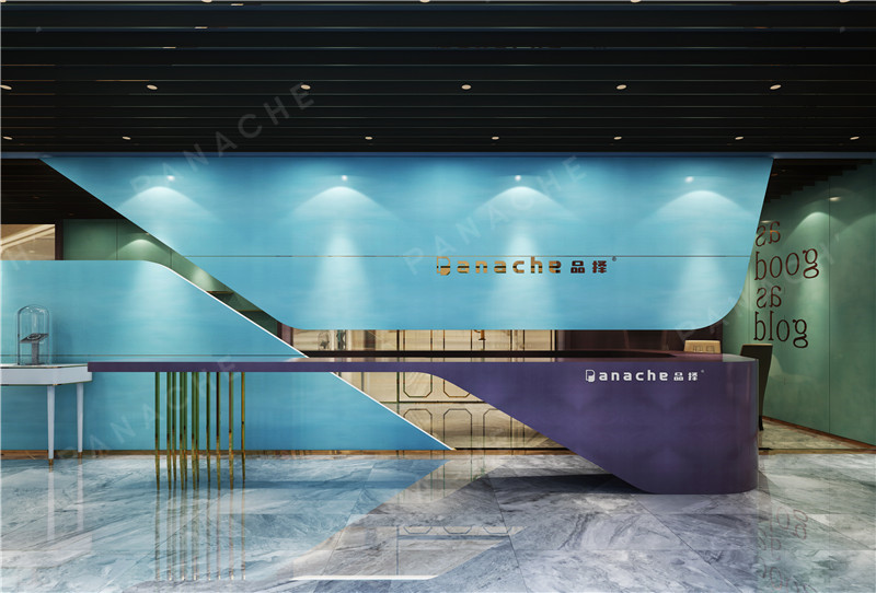 珠寶店輕奢簡(jiǎn)約室內(nèi)裝飾設(shè)計(jì)方案 (1)