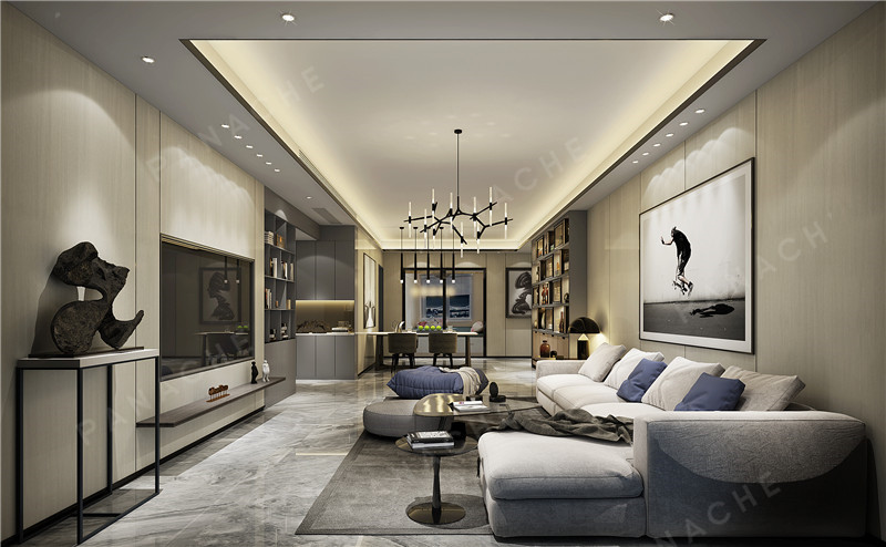 番禺碧桂園樣板房家裝效果圖 (2)