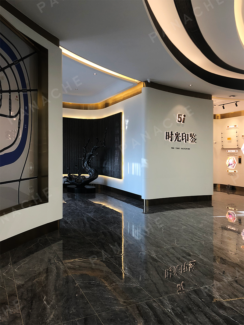 株洲億都時光售樓中心室內(nèi)裝飾案例 (2)