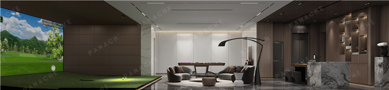 君蘭別墅墻面裝飾效果圖 (1)