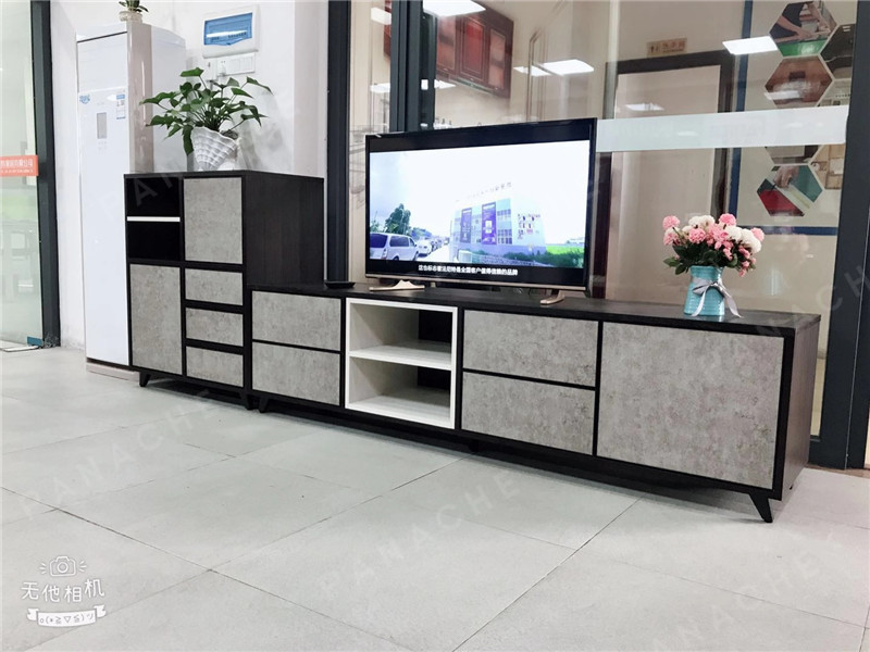 水泥灰柜面裝飾板效果案例 (2)