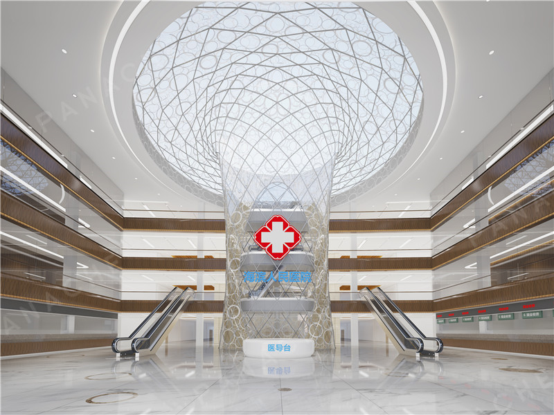 親近大自然，木紋系醫(yī)院設計案例 (3)