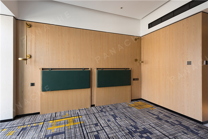 湖南延年電大酒店墻面裝飾案例 (9)