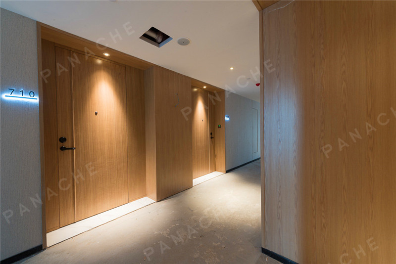 湖南延年電大酒店墻面裝飾案例 (1)