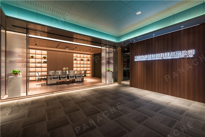 湖南尚亦新材料展廳設(shè)計案例 (9)