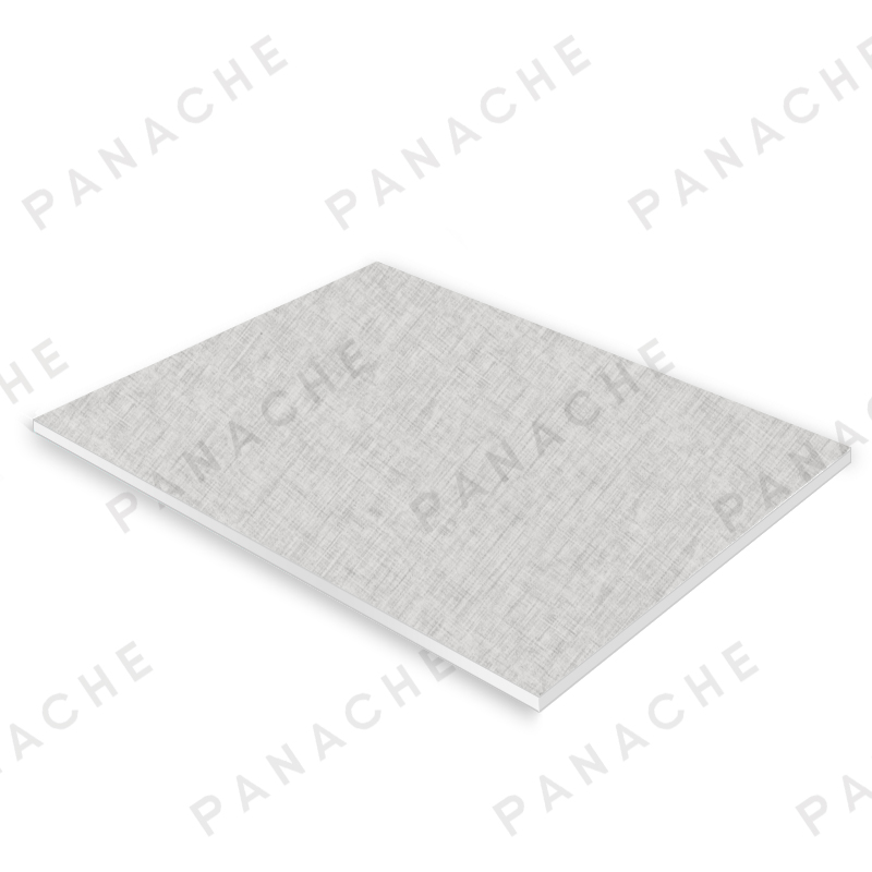 PC0394-V 壓紋灰布紋金屬木飾面