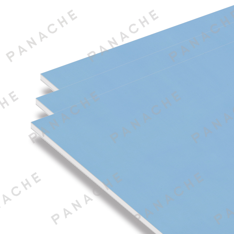 霧啞素色星空藍