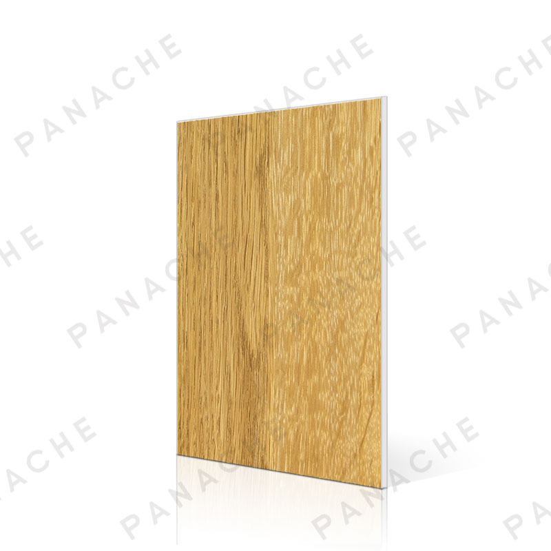 PWYM0043-T 壓紋黃柞木紋金屬木飾面
