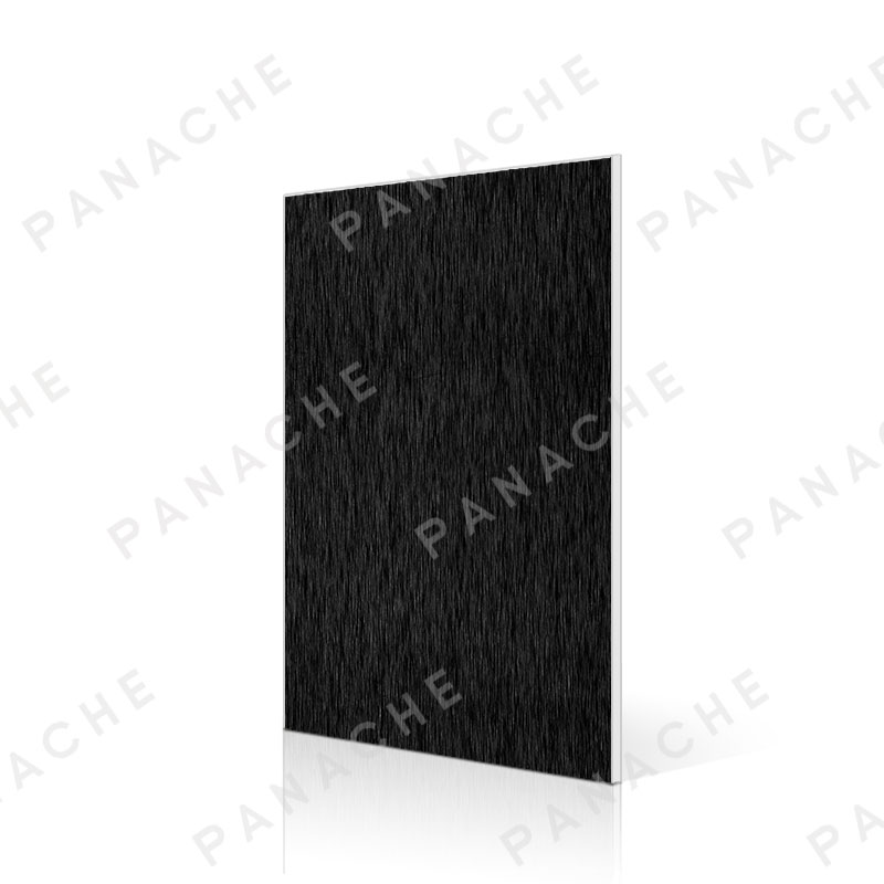 PBJ0324-F 黑拉絲金屬木飾面
