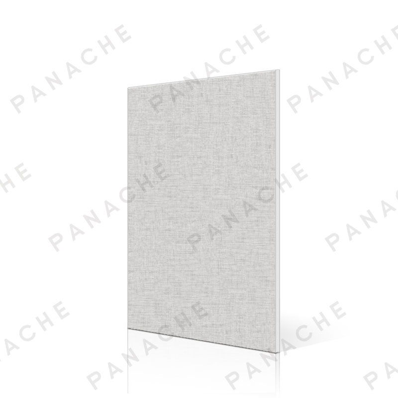 PC0394-V 壓紋灰布紋金屬木飾面