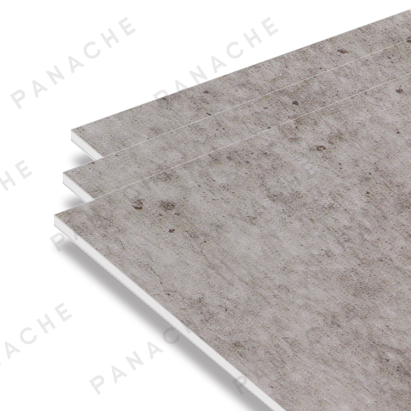 PRY0290-V 鐵銹灰水泥紋理金屬木飾面