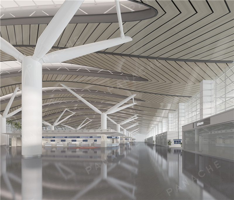 北歐拱辰機(jī)場+原觸感啞光直紋柚木 (2)